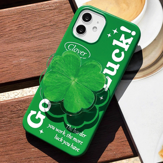 Four-Leaf Clover Phone Grip – A Touch of Luck and Charm (TEST)